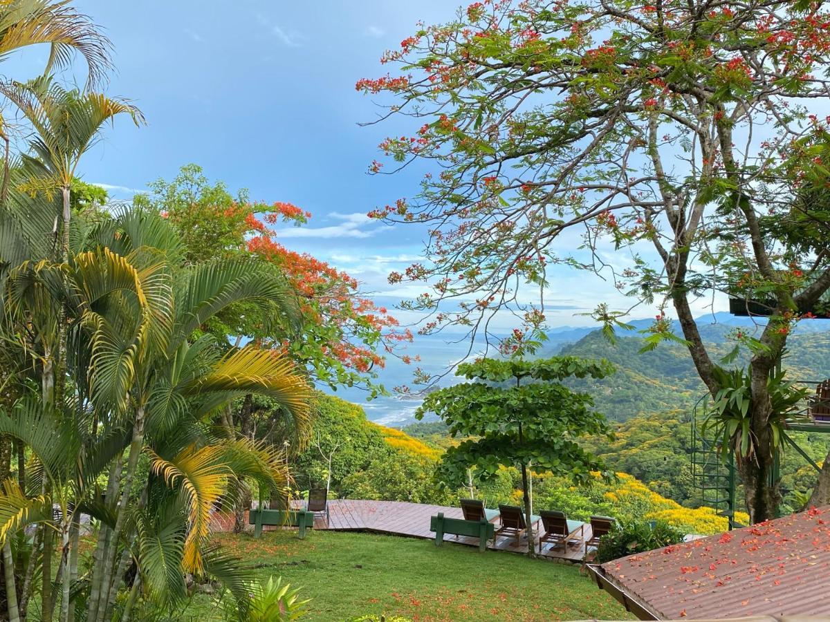 Pacific Edge Eco Lodge Dominical Esterno foto